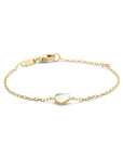 armband hart parelmoer 14K geelgoud - PansiteNederland.nl