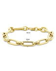 14K Geelgoud Armband 7,8 Mm 19,5 Cm 4029004 - PansiteNederland.nl