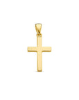 14K geelgoud hanger kruis 4029015 - PansiteNederland.nl