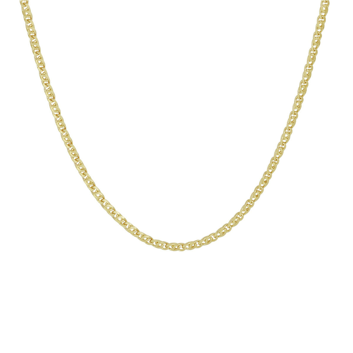 Fantasy Collection Collier valkenoog 1,9 mm 45 cm 14K geelgoud