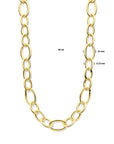 14K geelgoud collier 16 mm 46 cm 4029106 - PansiteNederland.nl