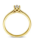 14K Geelgoud Aanzoeksring Diamant 0.20Ct H Si 4029123 - PansiteNederland.nl