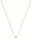 14K geelgoud collier saffier 41 - 43 - 45 cm 4029158 - PansiteNederland.nl
