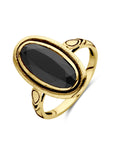 14K Geelgoud Vintage Ring Onyx 4029282 - PansiteNederland.nl