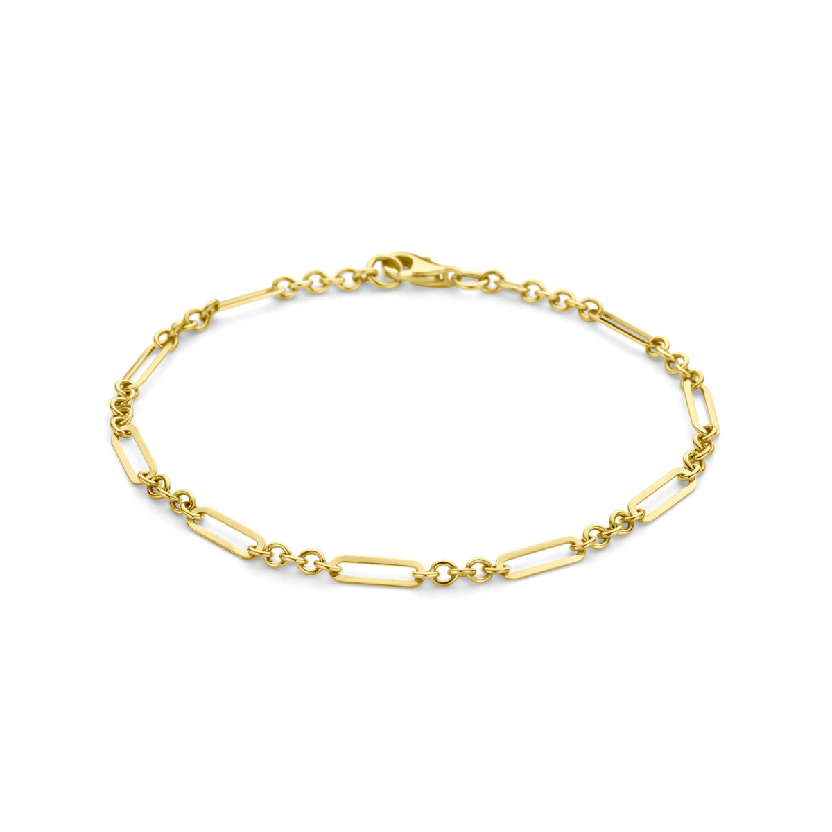 Fantasy Collection Armband 3,2 mm 18,5 cm 14K geelgoud