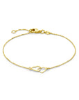 14K Geelgoud Armband Hartjes 17 - 19 Cm 4029632 - PansiteNederland.nl
