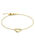 14K Geelgoud Armband Hart 17 - 19 Cm 4029633 - PansiteNederland.nl