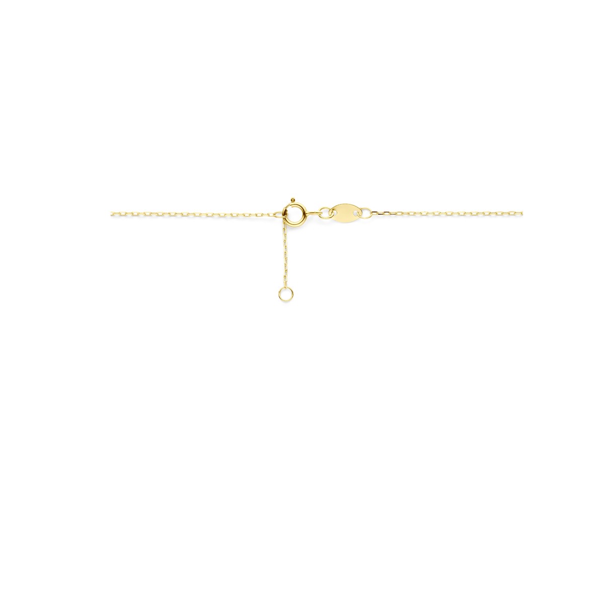 Collier parels 43 - 45 cm 14K geelgoud
