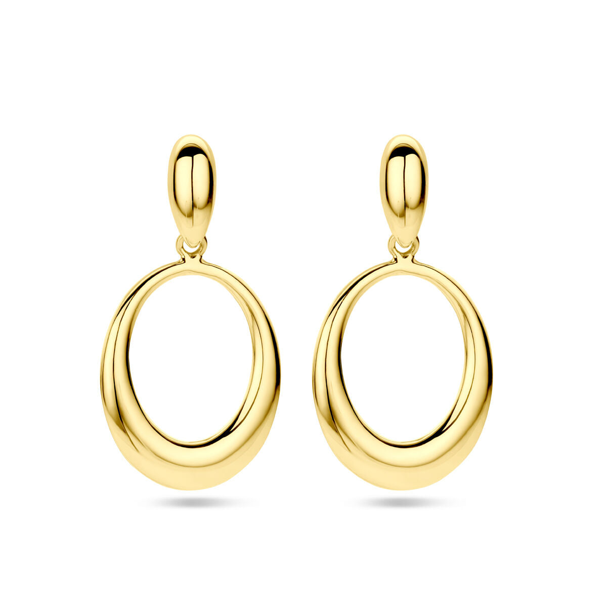 Fantasy Collection Hangende oorbellen 14K geelgoud