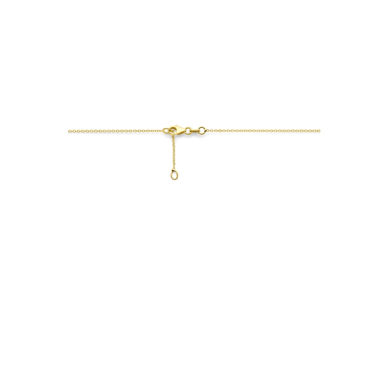 Collier citrien 42 – 44 cm 14K geelgoud