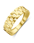 14K Geelgoud Ring Schakel 4030878 - PansiteNederland.nl