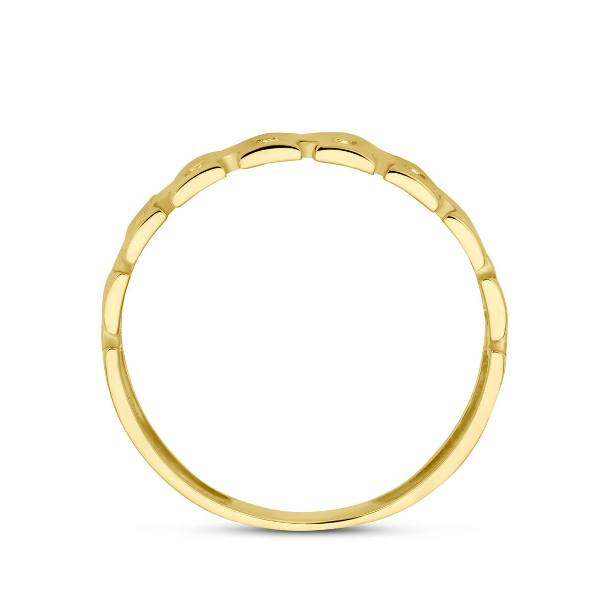 Fantasy Collection Ring schakel 14K geelgoud