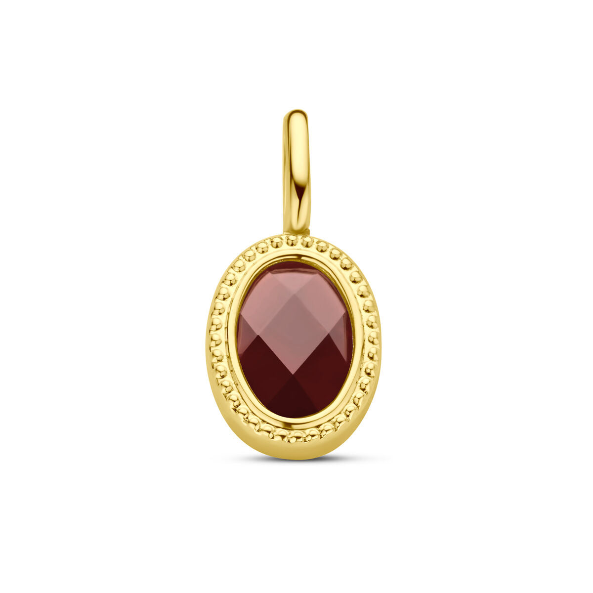 Fantasy Collection Hanger granaat 14K geelgoud