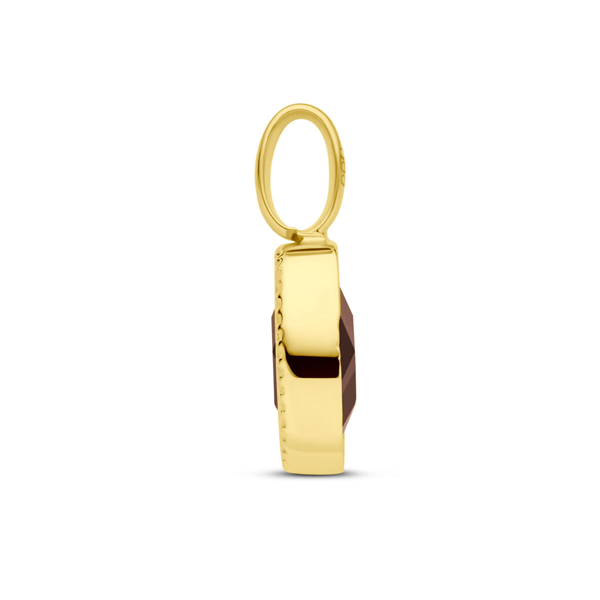 Fantasy Collection Hanger granaat 14K geelgoud