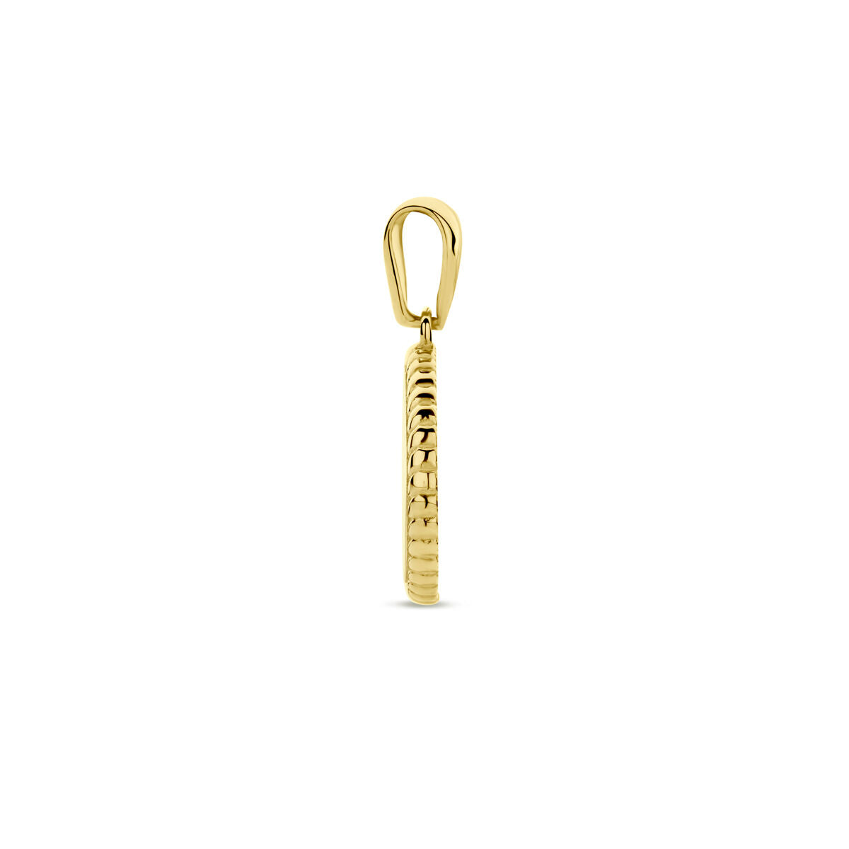 Fantasy Collection Graveerhanger 18 mm 14K geelgoud