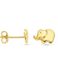 14K Geelgoud Oorknoppen Olifant 5 Mm 4031844 - PansiteNederland.nl