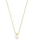 14K geelgoud collier parel 42 + 3 cm 4031845 - PansiteNederland.nl