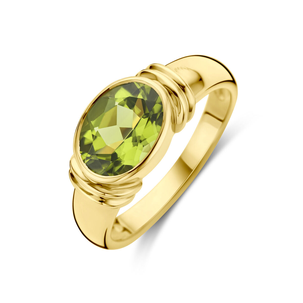 Fantasy Collection Ring peridot 14K geelgoud