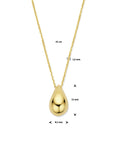 14K geelgoud collier 45 cm 4032073 - PansiteNederland.nl