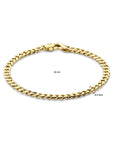 14K Geelgoud Armband Gourmette 4,5 Mm 19 Cm 4032085 - PansiteNederland.nl