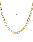 14K geelgoud collier 10,5 mm 45 cm 4032107 - PansiteNederland.nl