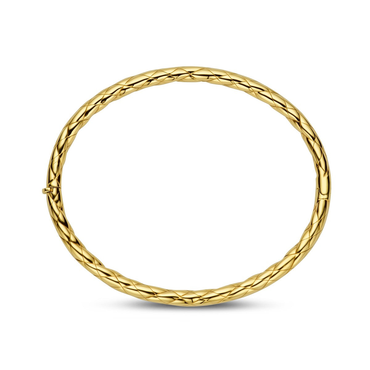 Fantasy Collection Bangle scharnier 4,0 mm 60 mm 14K geelgoud
