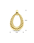 14K geelgoud hanger 36 mm 4032202 - PansiteNederland.nl