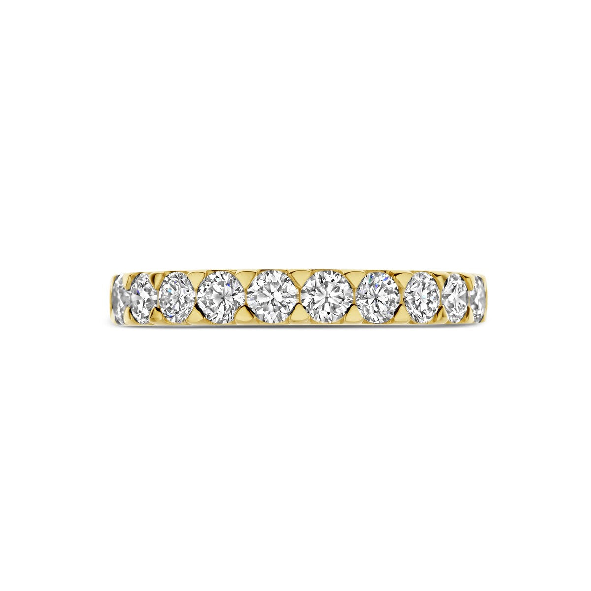 Fantasy Collection Ring lab grown diamant 1.00ct h si 14K geelgoud