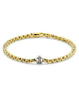 14K Geelgoud Armband Diamant 19 Cm 0.12Ct H Si 4032299 - PansiteNederland.nl