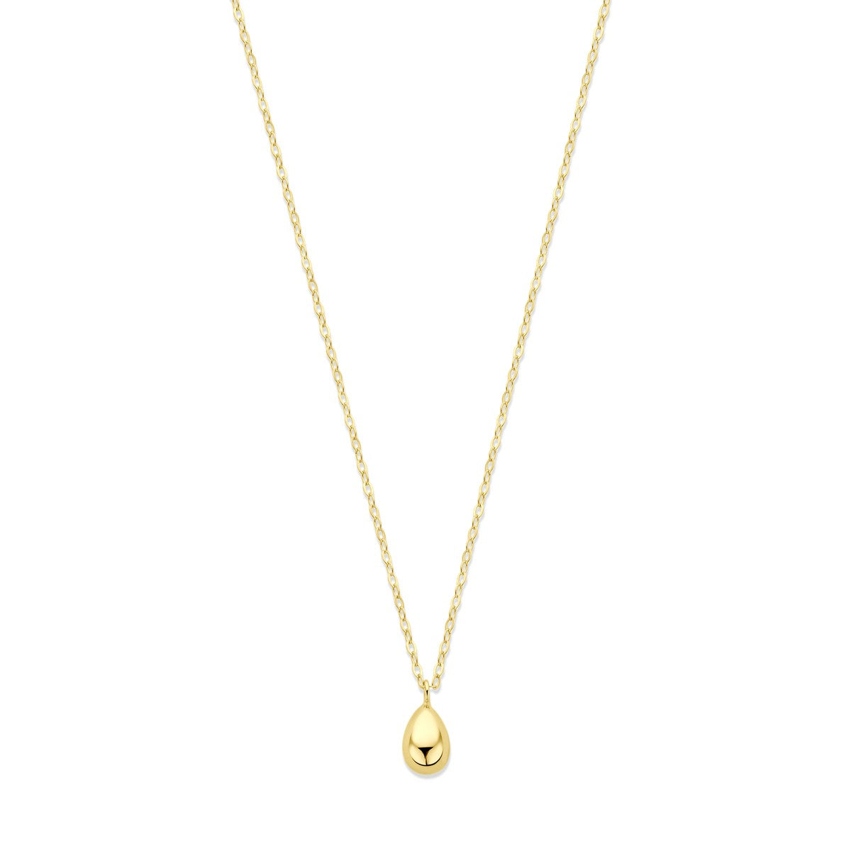 Fantasy Collection Collier druppel 42 - 45 cm 14K geelgoud