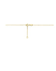 14K geelgoud collier druppel 42 - 45 cm 4032365 - PansiteNederland.nl