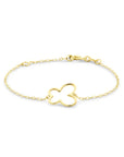 14K Geelgoud Armband Vlinder 11 - 13 Cm 4032375 - PansiteNederland.nl
