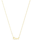 14K geelgoud collier love 45 cm 4032383 - PansiteNederland.nl