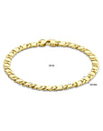 14K Geelgoud Armband Fantasie Schakel 5,0 Mm 19 Cm 4032408 - PansiteNederland.nl