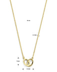 14K geelgoud collier 42 cm 4032418 - PansiteNederland.nl