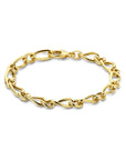 14K Geelgoud Armband Fantasie Schakel 7,0 Mm 20 Cm 4032420 - PansiteNederland.nl
