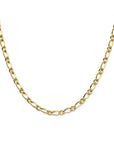 14K geelgoud collier fantasie schakel 7,0 mm 45 cm 4032421 - PansiteNederland.nl