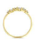 14K Geelgoud Ring Met Zirkonia 4032426 - PansiteNederland.nl
