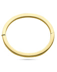 14K Geelgoud Bangle Scharnier Vlakke Buis 5,0 X 60 Mm 4032789 - PansiteNederland.nl