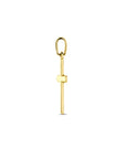 14K geelgoud hanger kruis 23 mm 4032795 - PansiteNederland.nl