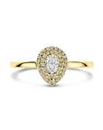 14K Geelgoud Ring Diamant 0.36Ct H Si 4032847 - PansiteNederland.nl