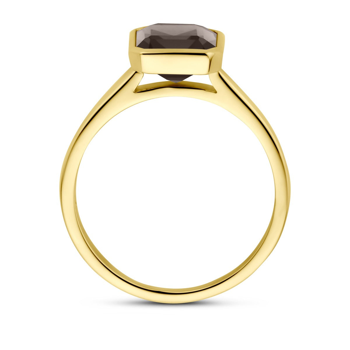 Fantasy Collection Ring rookkwarts 14K geelgoud