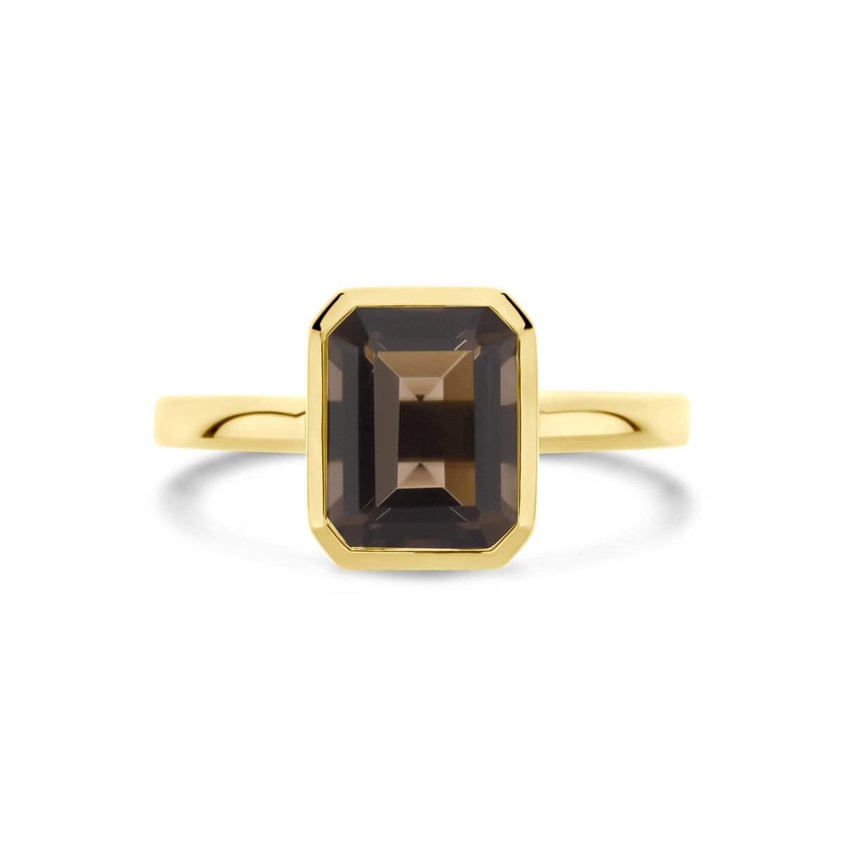 Fantasy Collection Ring rookkwarts 14K geelgoud