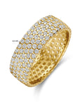 14K Geelgoud Ring Met Zirkonia 6,5 Mm 4032914 - PansiteNederland.nl