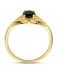 14K Geelgoud Ring Onyx 4032918 - PansiteNederland.nl