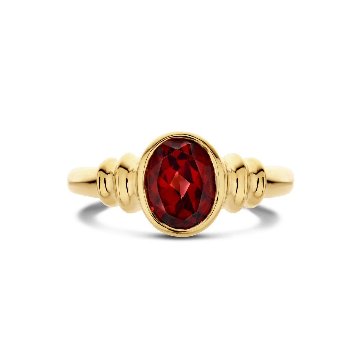 Fantasy Collection Ring granaat 14K geelgoud