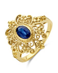 14K Geelgoud Ring Saffier 4032931 - PansiteNederland.nl