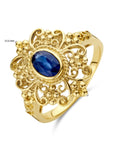 14K Geelgoud Ring Saffier 4032931 - PansiteNederland.nl
