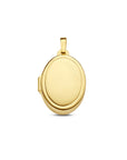 14K geelgoud medaillon ovaal 21 mm 4032952 - PansiteNederland.nl