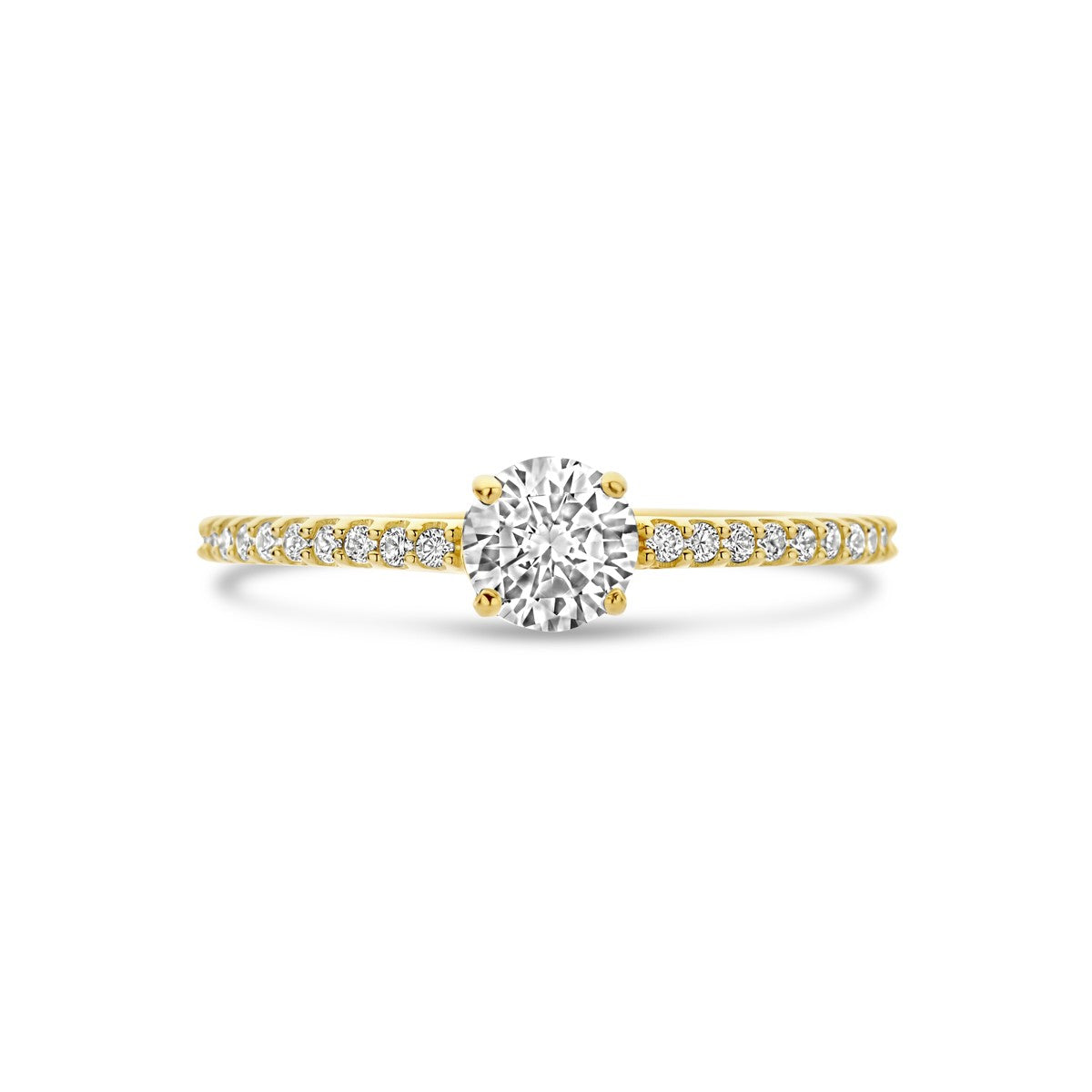 Fantasy Collection Ring zirkonia 14K geelgoud